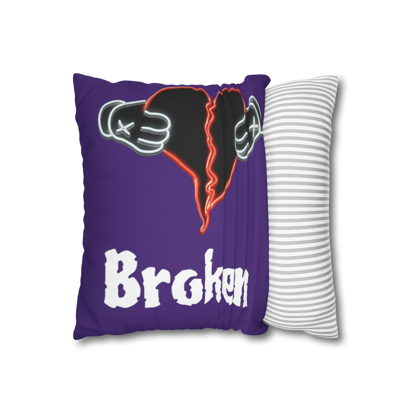 Spun Polyester Square Pillow Case