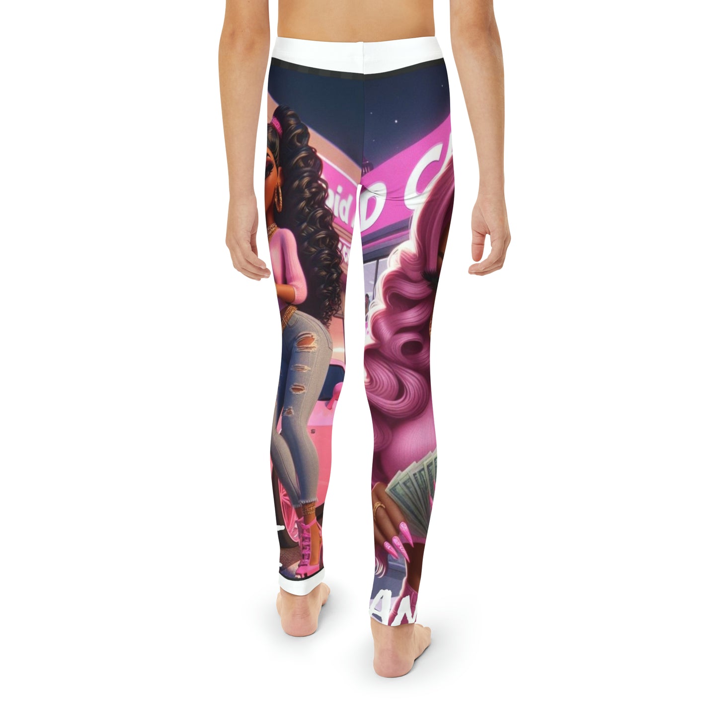 Youth Full-Length Leggings (AOP)
