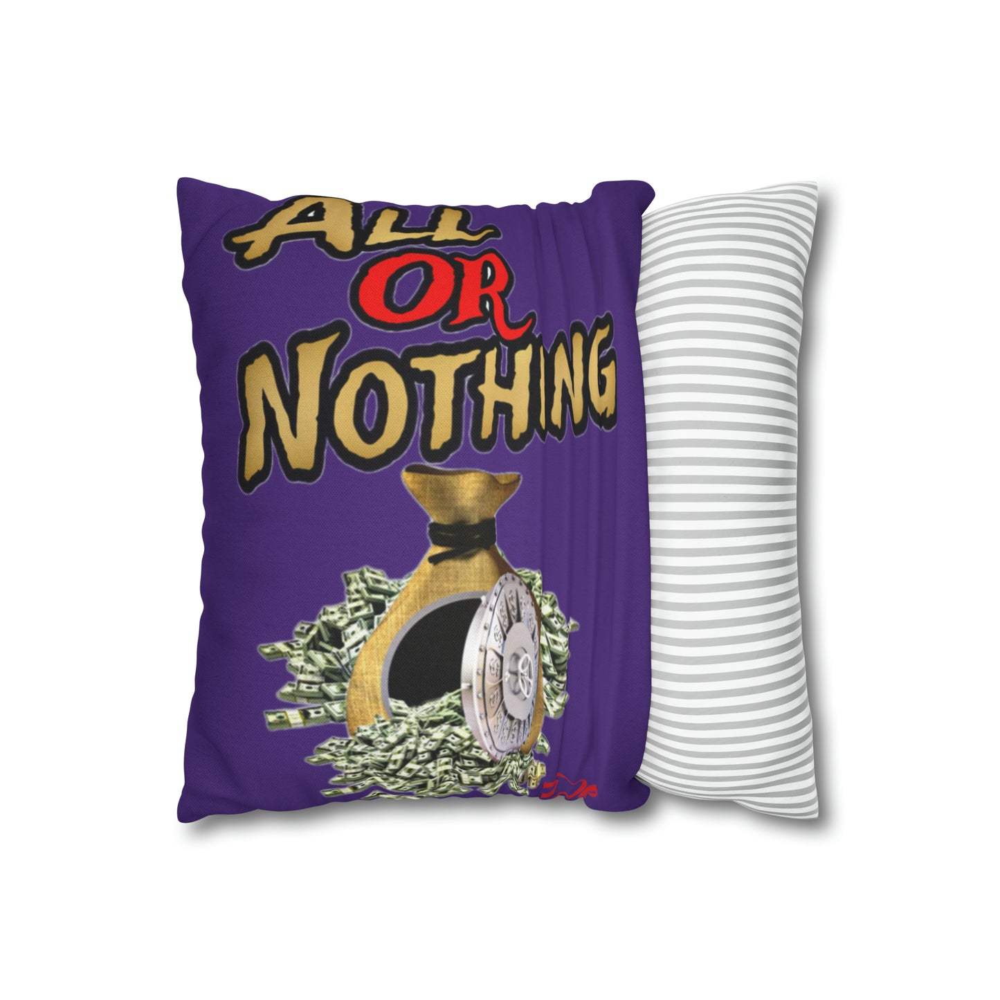 Spun Polyester Square Pillow Case