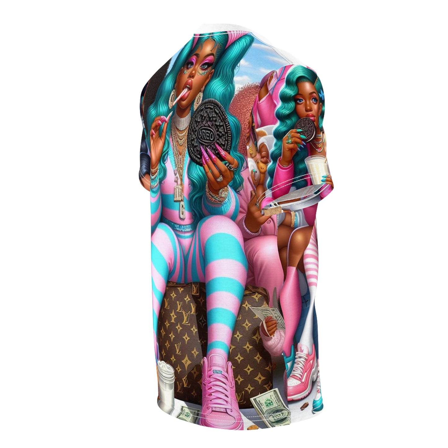 Unisex Cut & Sew Tee (AOP)