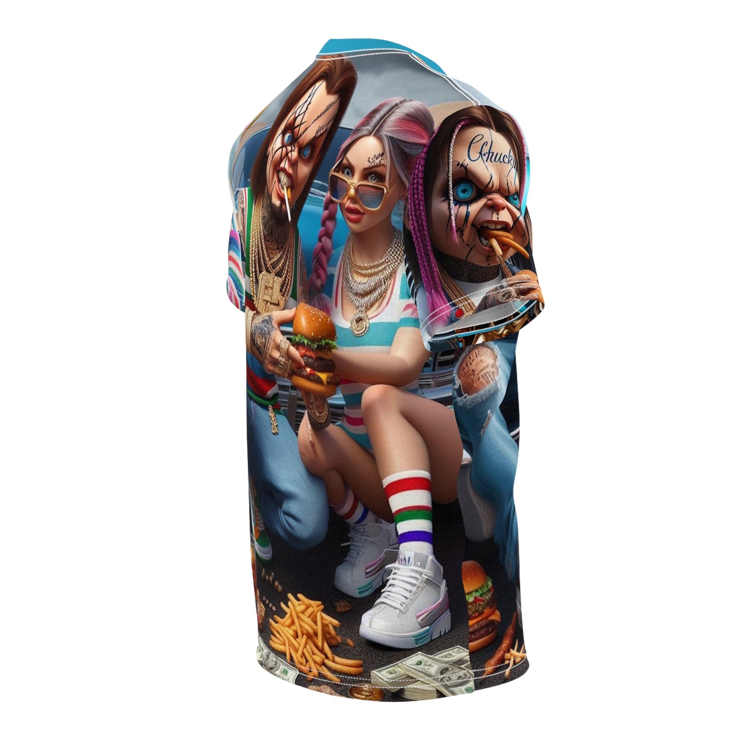 Unisex Cut & Sew Tee (AOP)