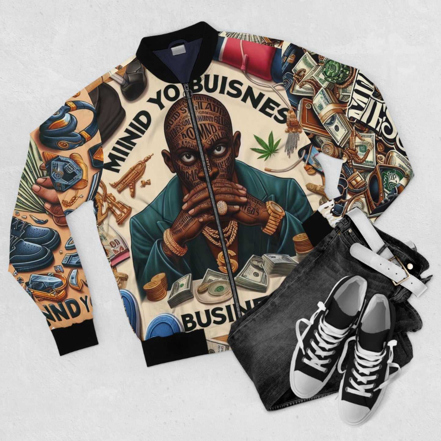 Men's Bomber Jacket (AOP)