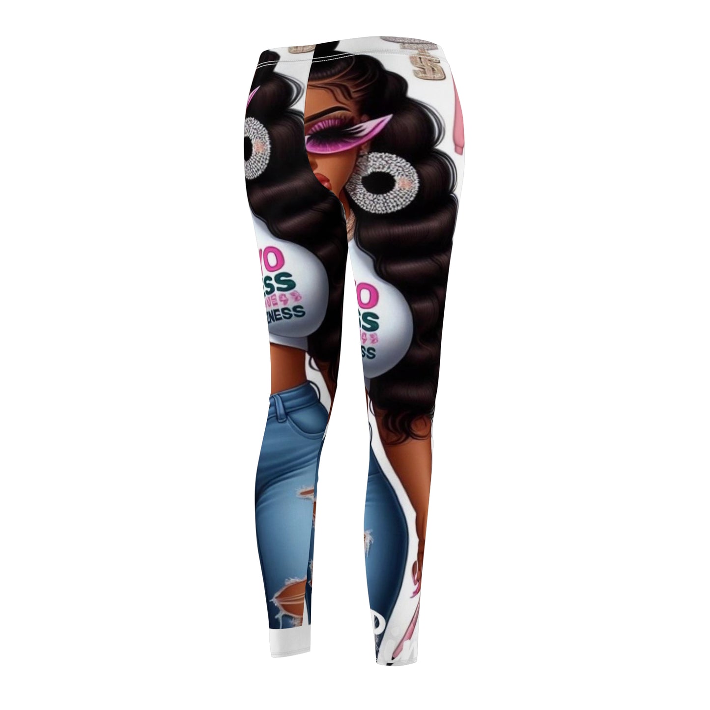 Women's Cut & Sew Casual Leggings (AOP)