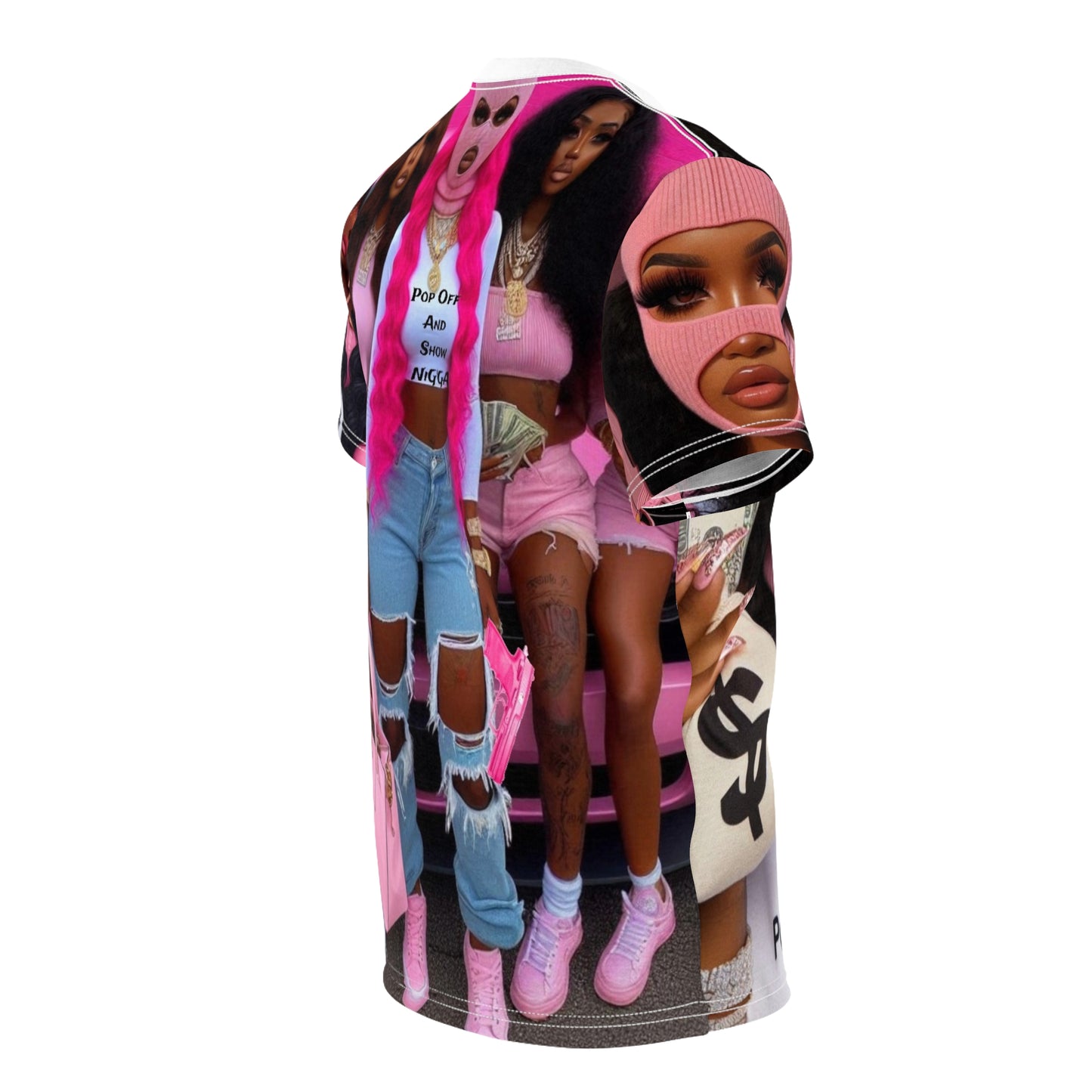 Unisex Cut & Sew Tee (AOP)