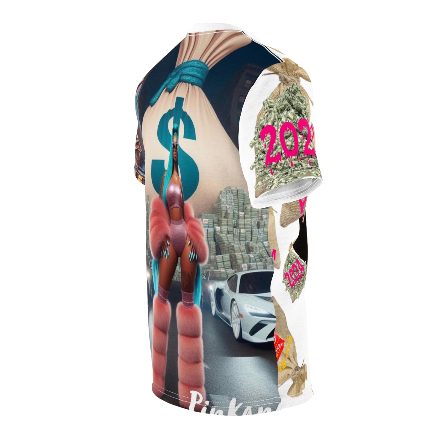 Unisex Cut & Sew Tee (AOP)