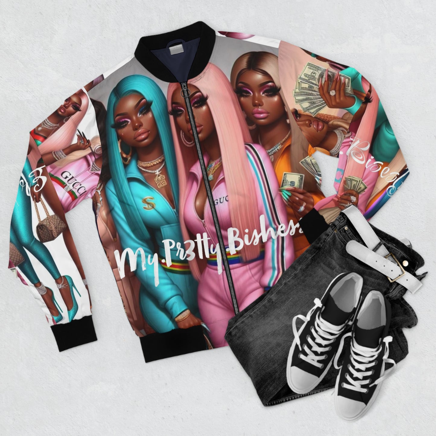 Men's Bomber Jacket (AOP)