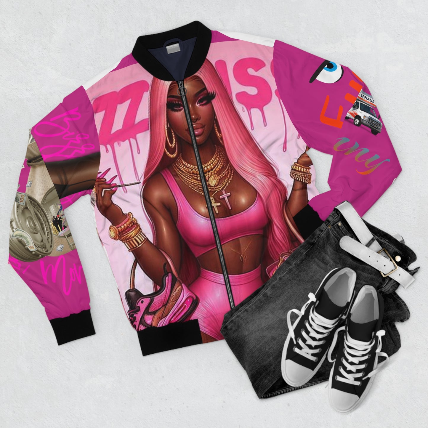 Men's Bomber Jacket (AOP)