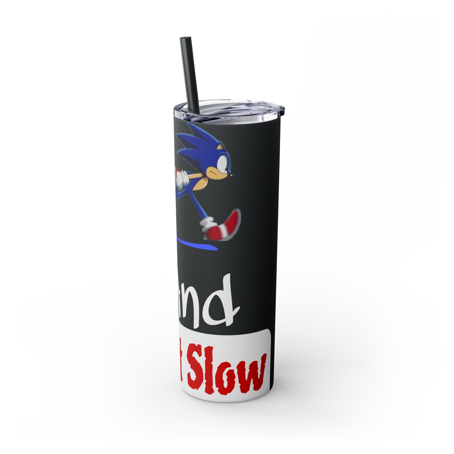 Skinny Tumbler with Straw, 20oz