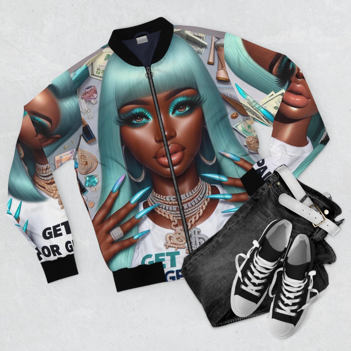 Men's Bomber Jacket (AOP)