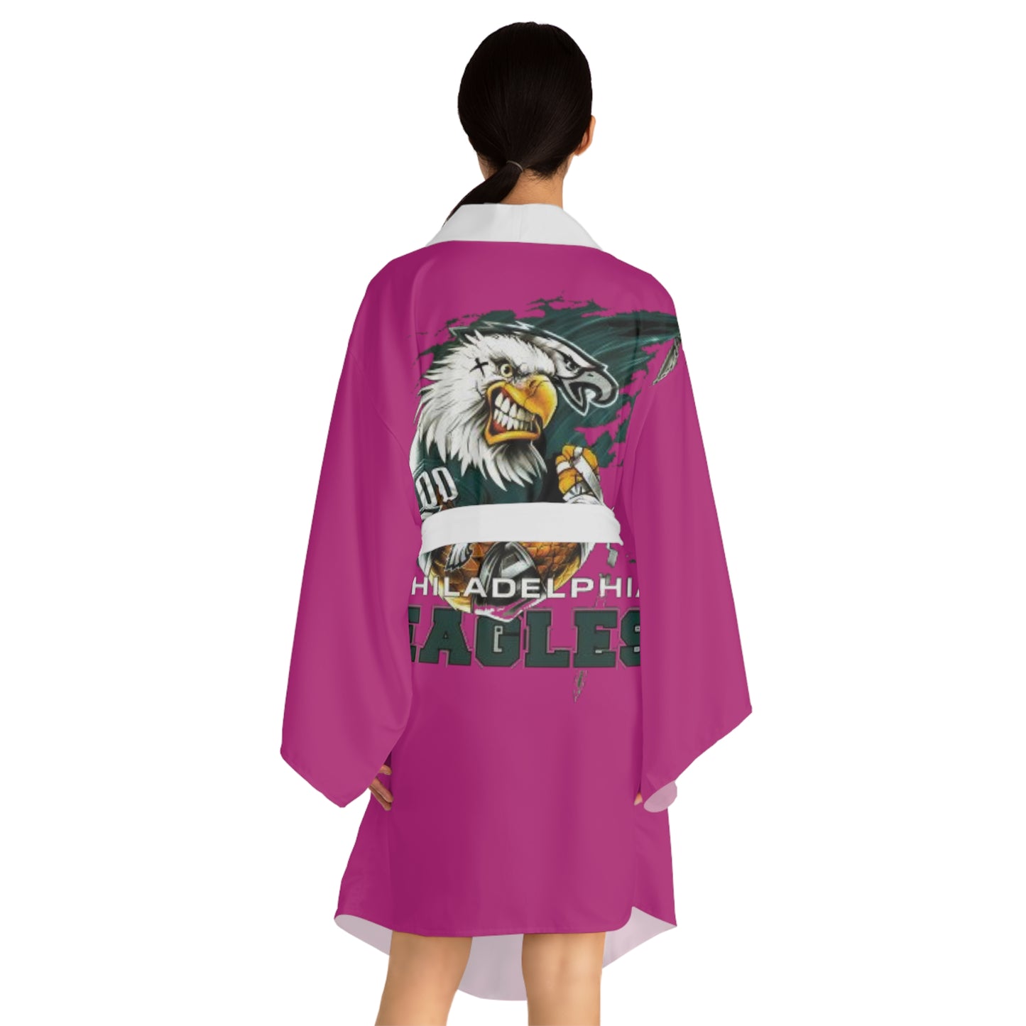 Long Sleeve Kimono Robe (AOP)