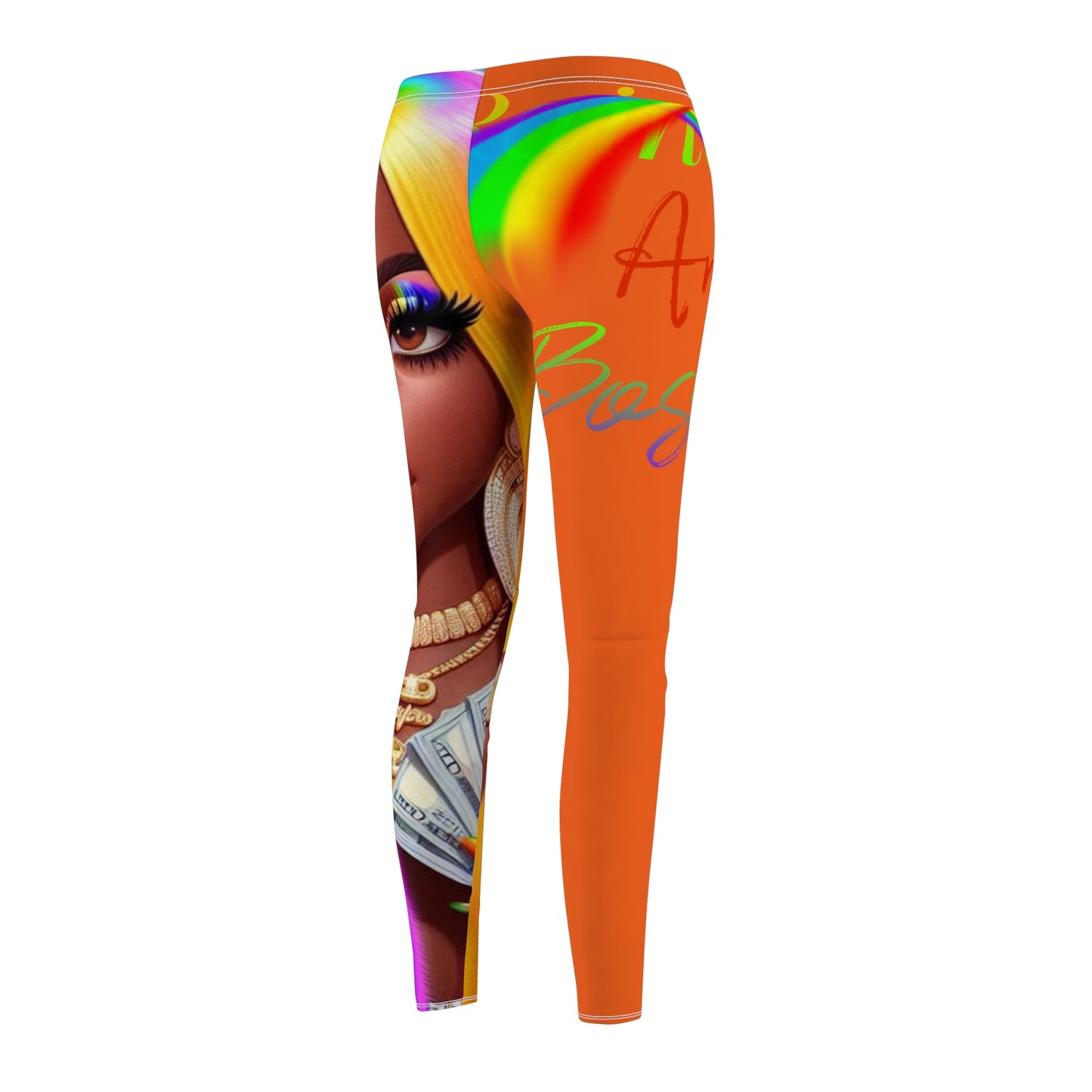 Women's Cut & Sew Casual Leggings (AOP)