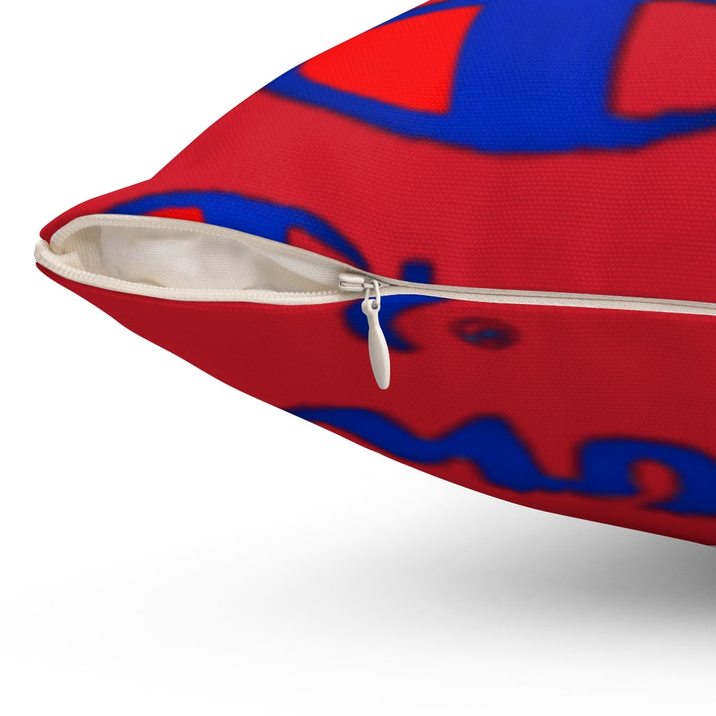 Spun Polyester Square Pillow Case