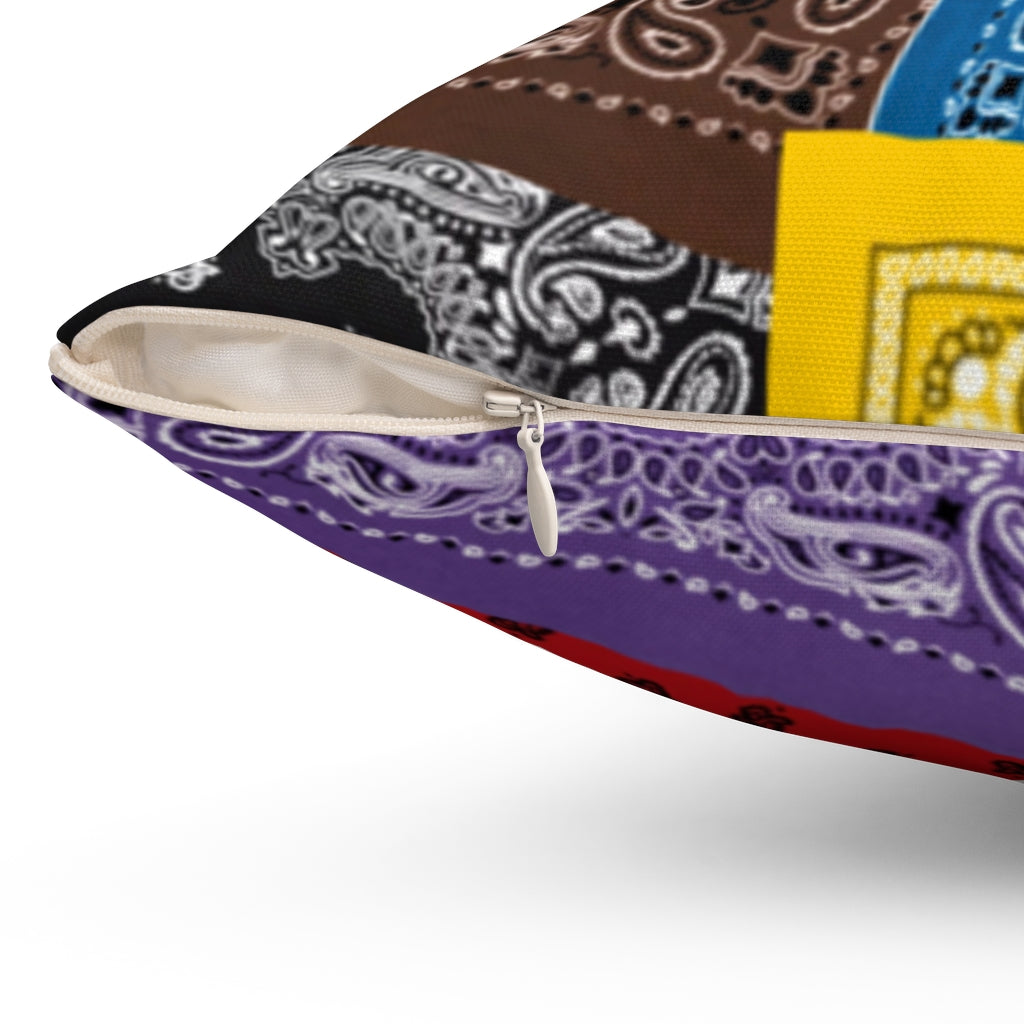 Spun Polyester Square Pillow Case