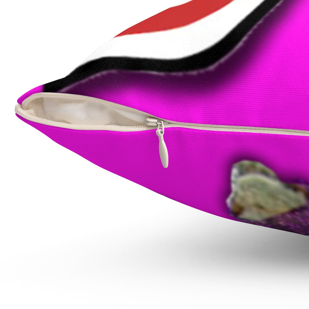 Spun Polyester Square Pillow Case