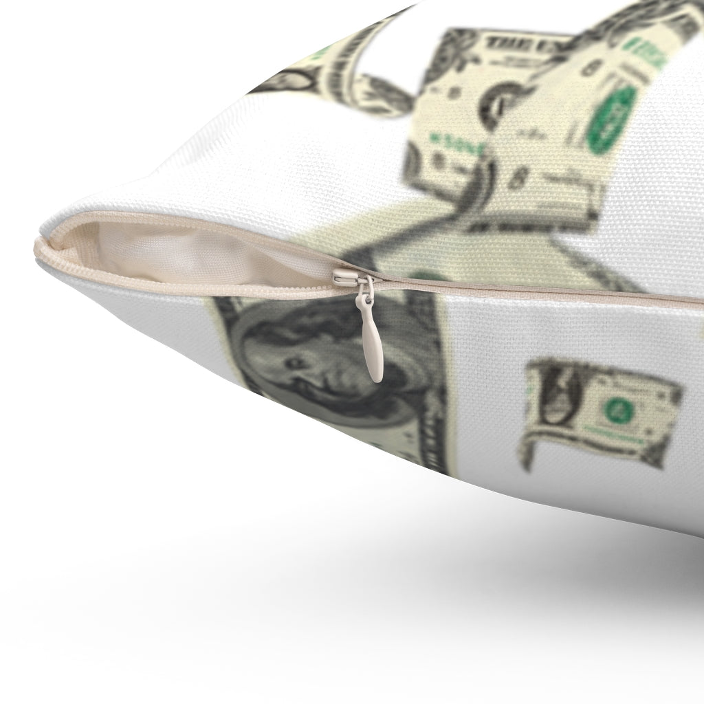 Spun Polyester Square Pillow Case