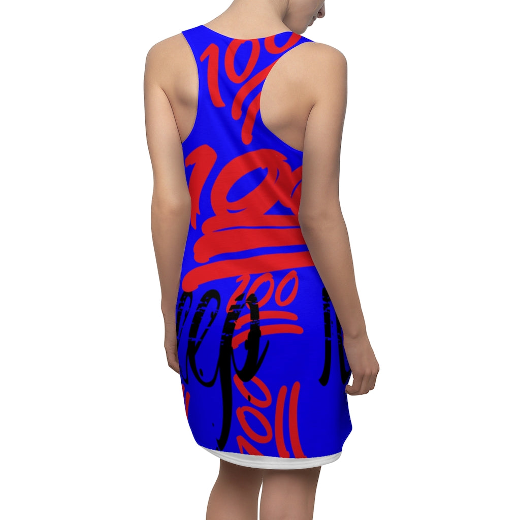 Women's Cut & Sew Racerback Dress