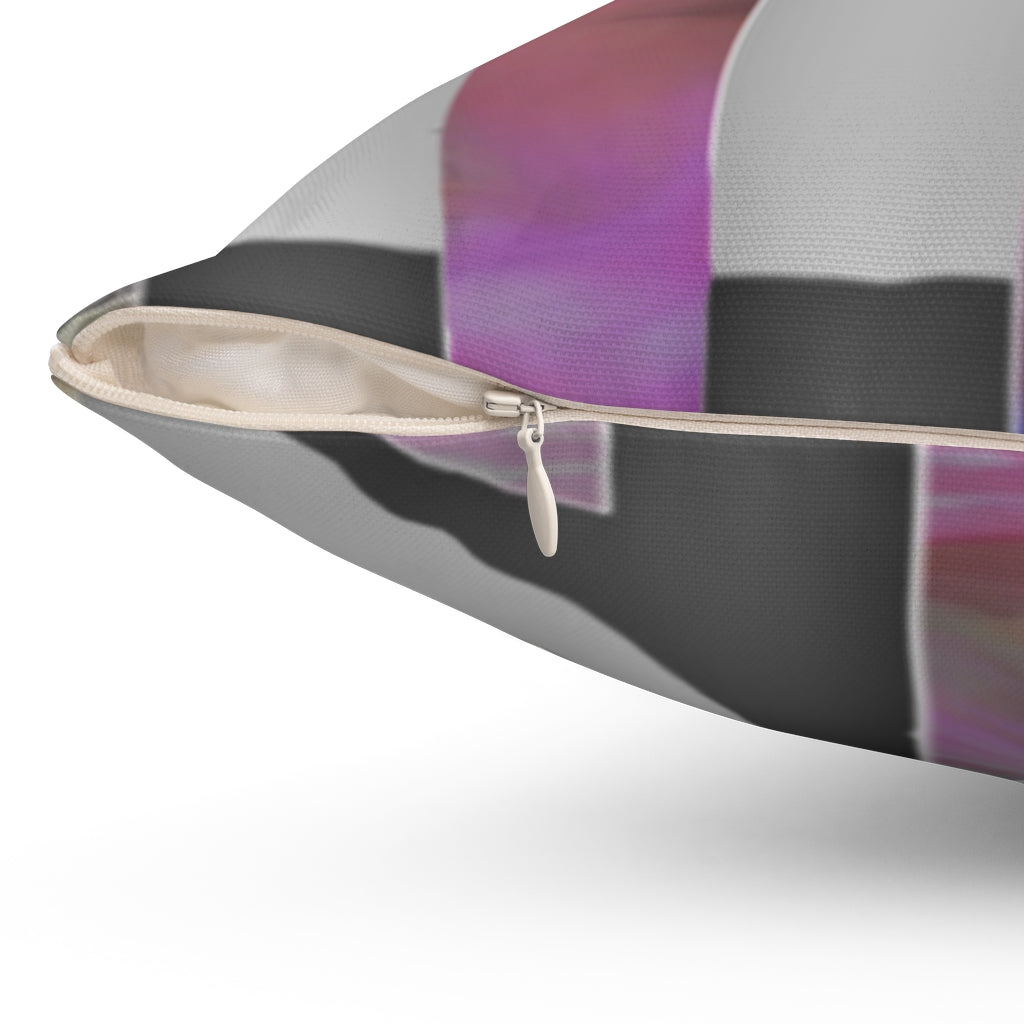 Spun Polyester Square Pillow Case