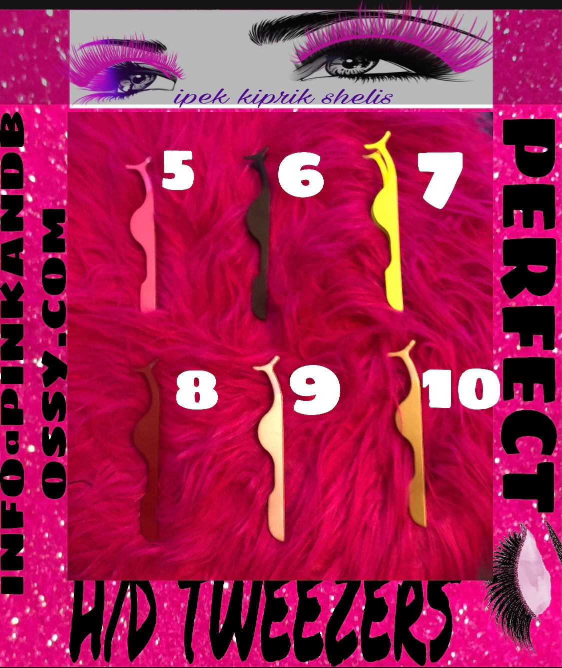 H/D Tweezers (Lashes)
