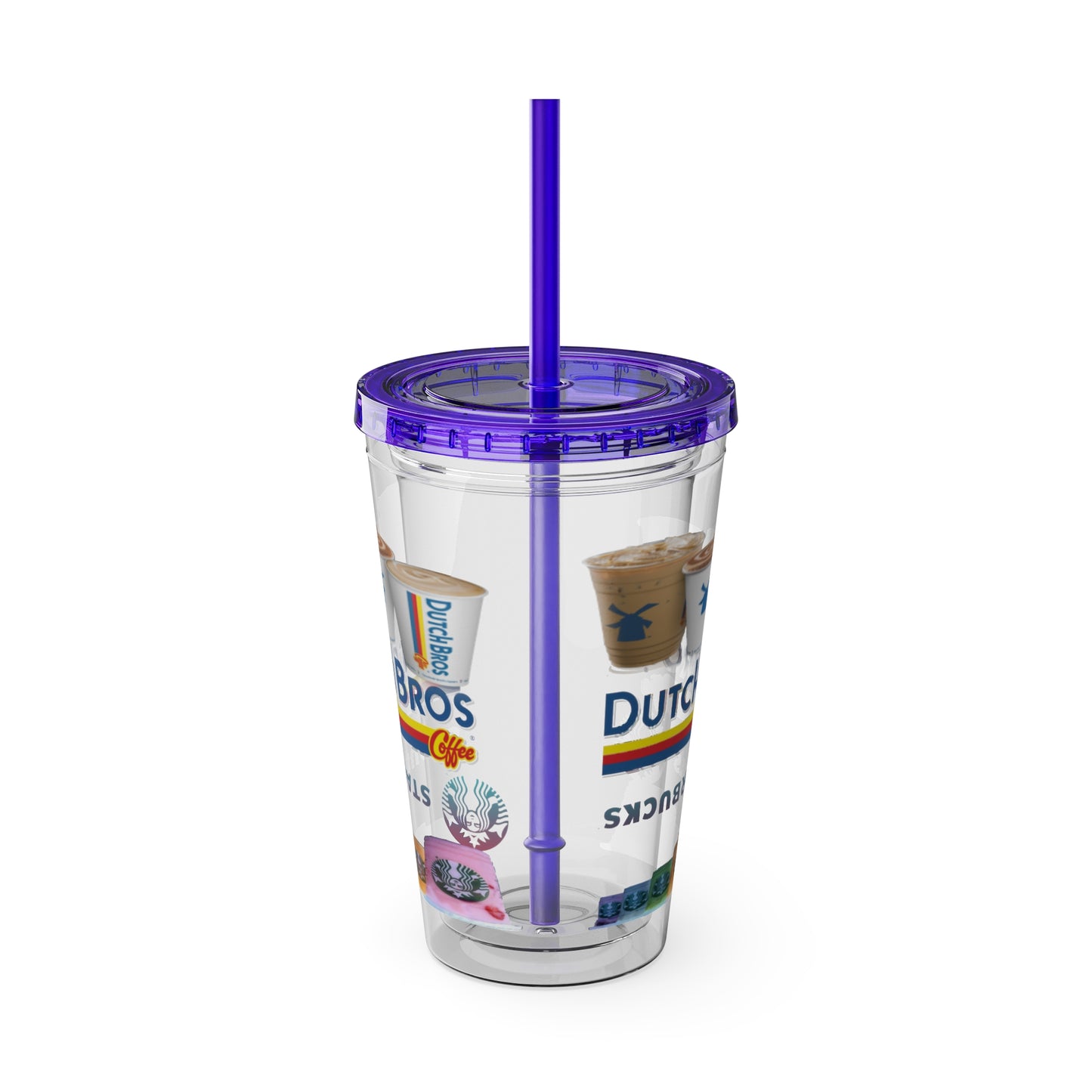 Sunsplash Tumbler with Straw, 16oz