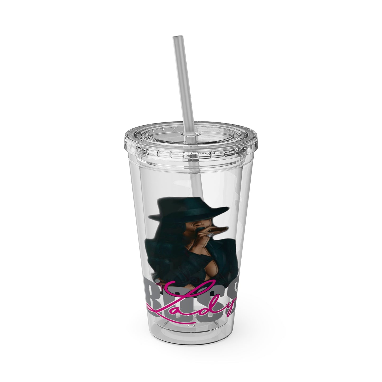 Sunsplash Tumbler with Straw, 16oz