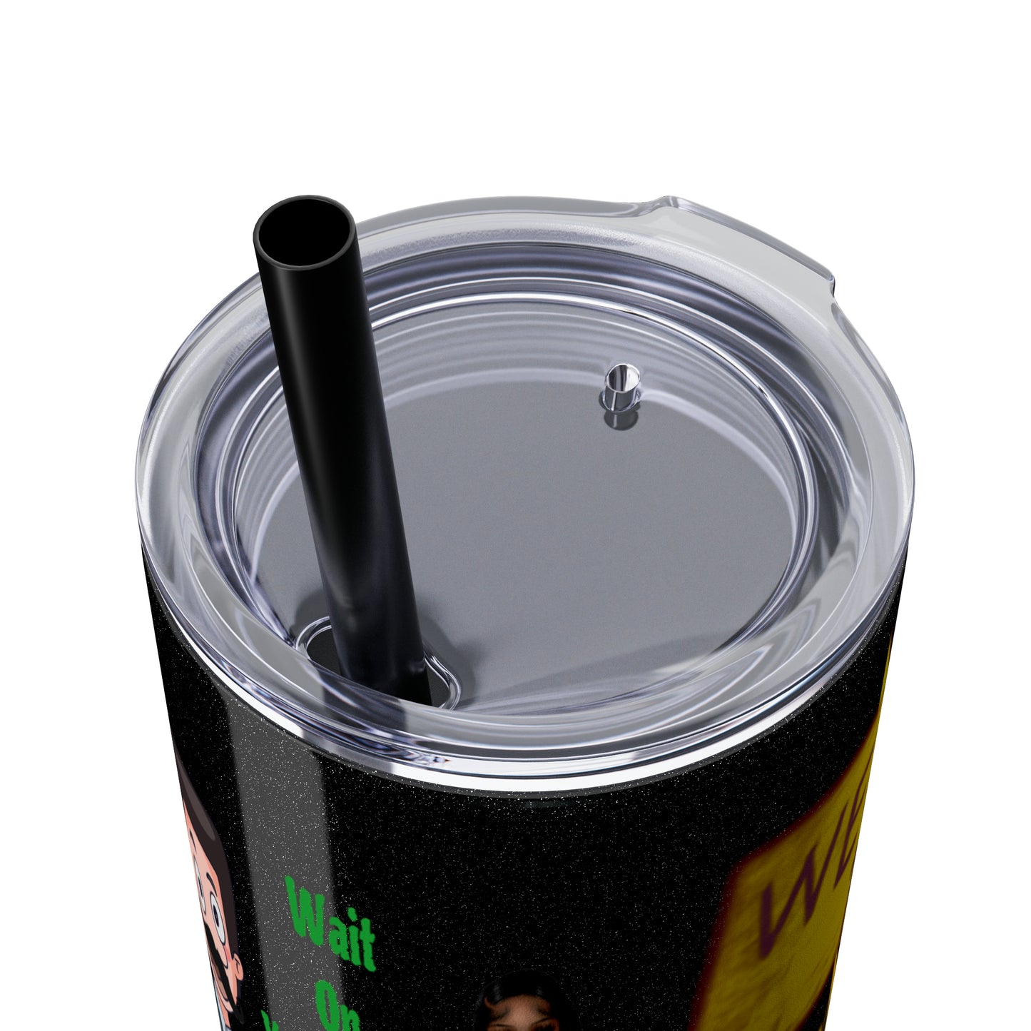 Skinny Tumbler with Straw, 20oz
