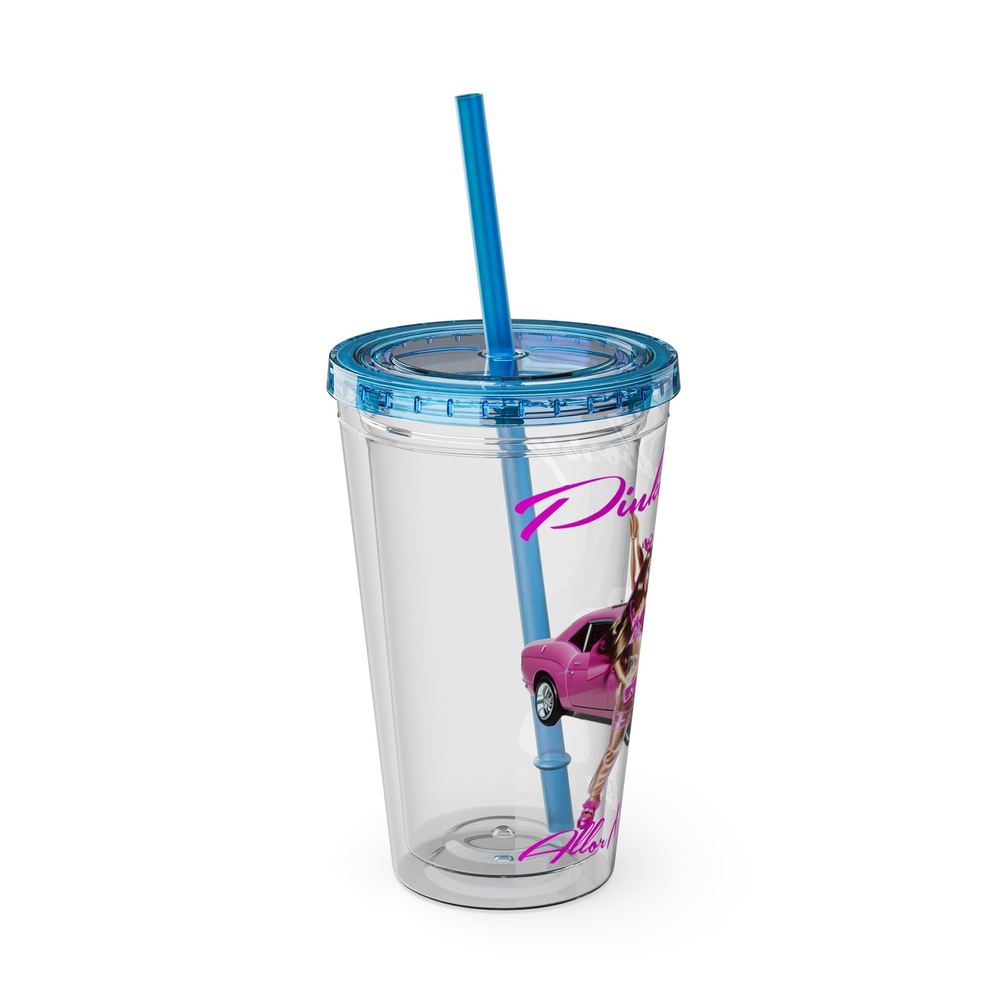 Sunsplash Tumbler with Straw, 16oz