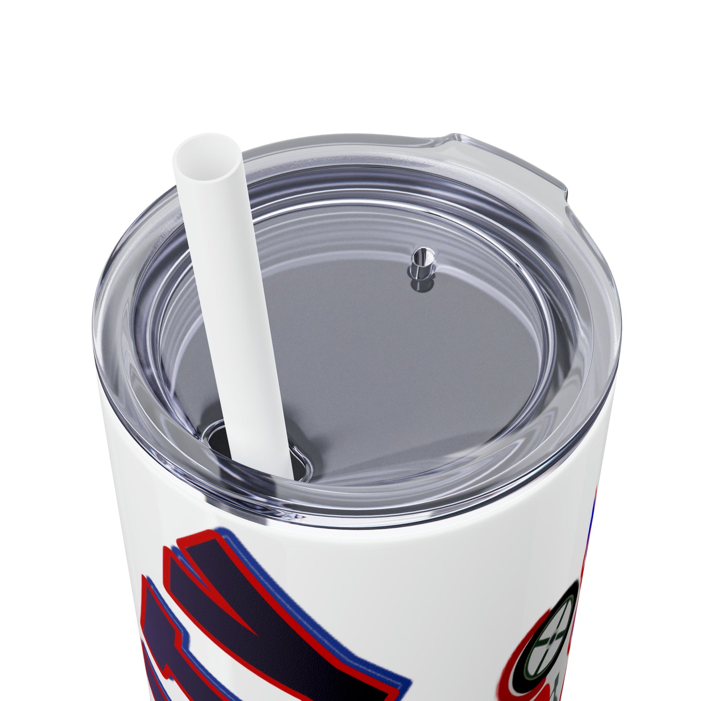 Skinny Tumbler with Straw, 20oz