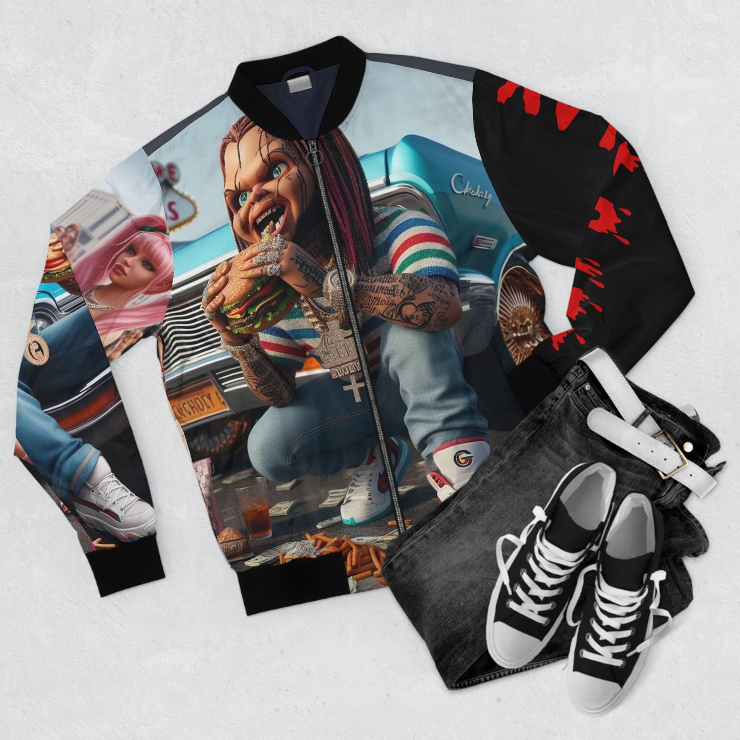 Men's Bomber Jacket (AOP)