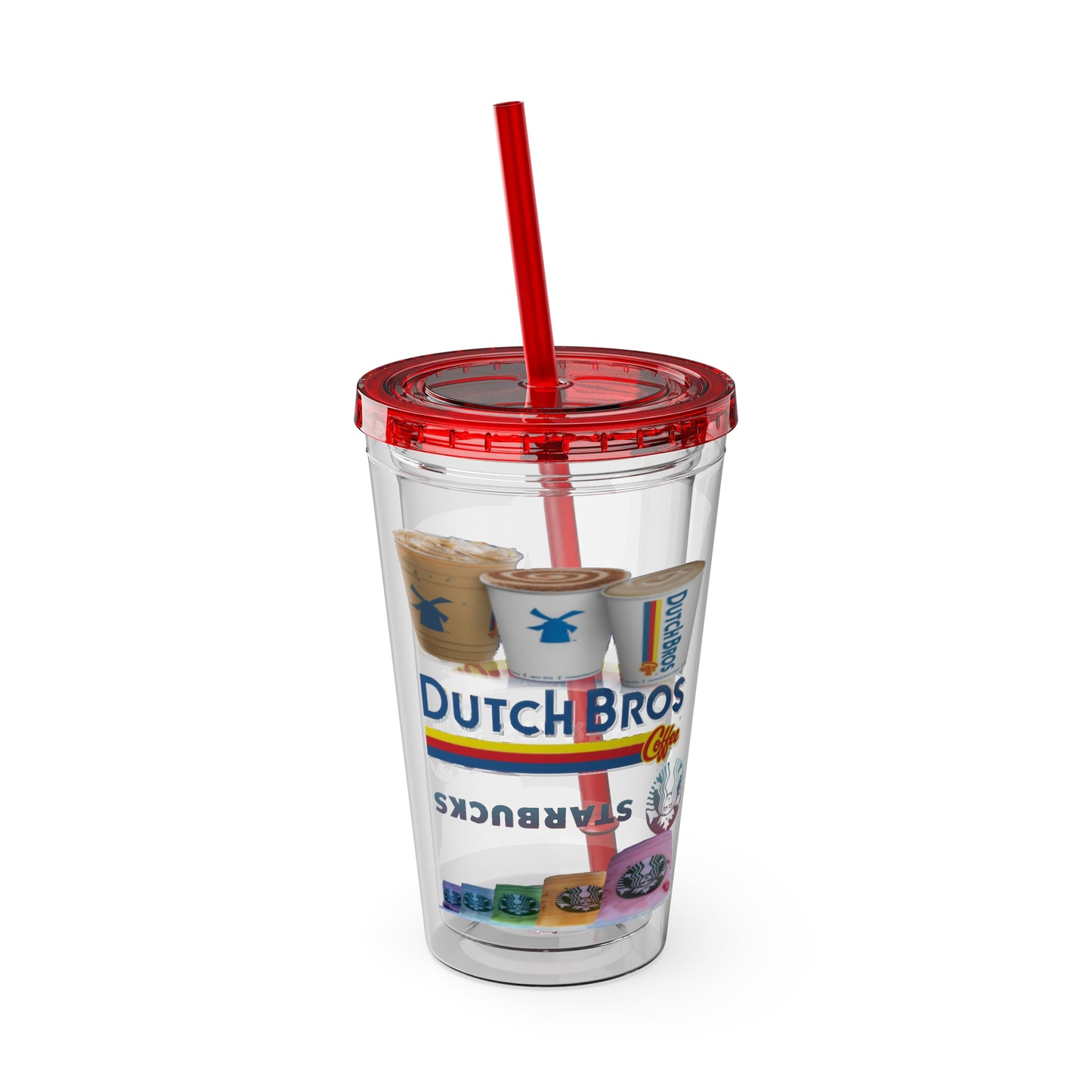 Sunsplash Tumbler with Straw, 16oz