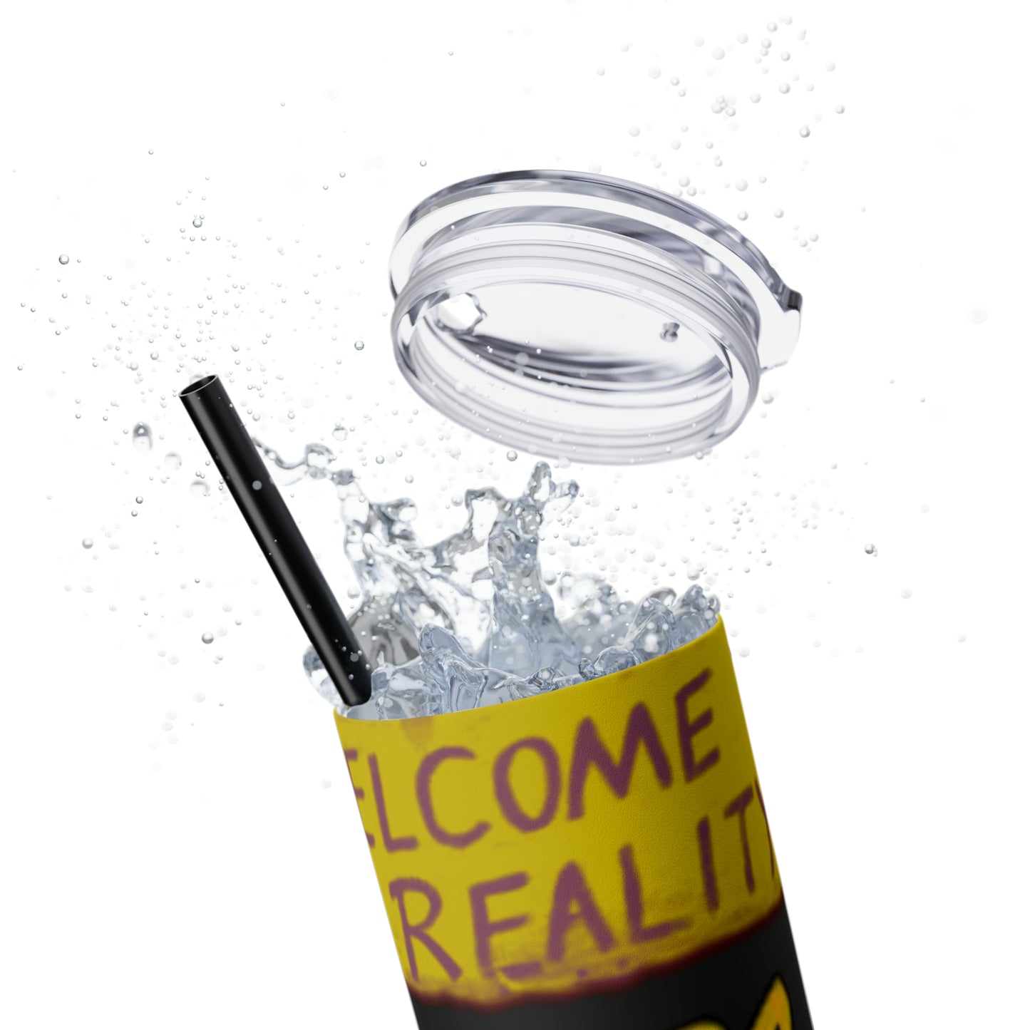 Skinny Tumbler with Straw, 20oz