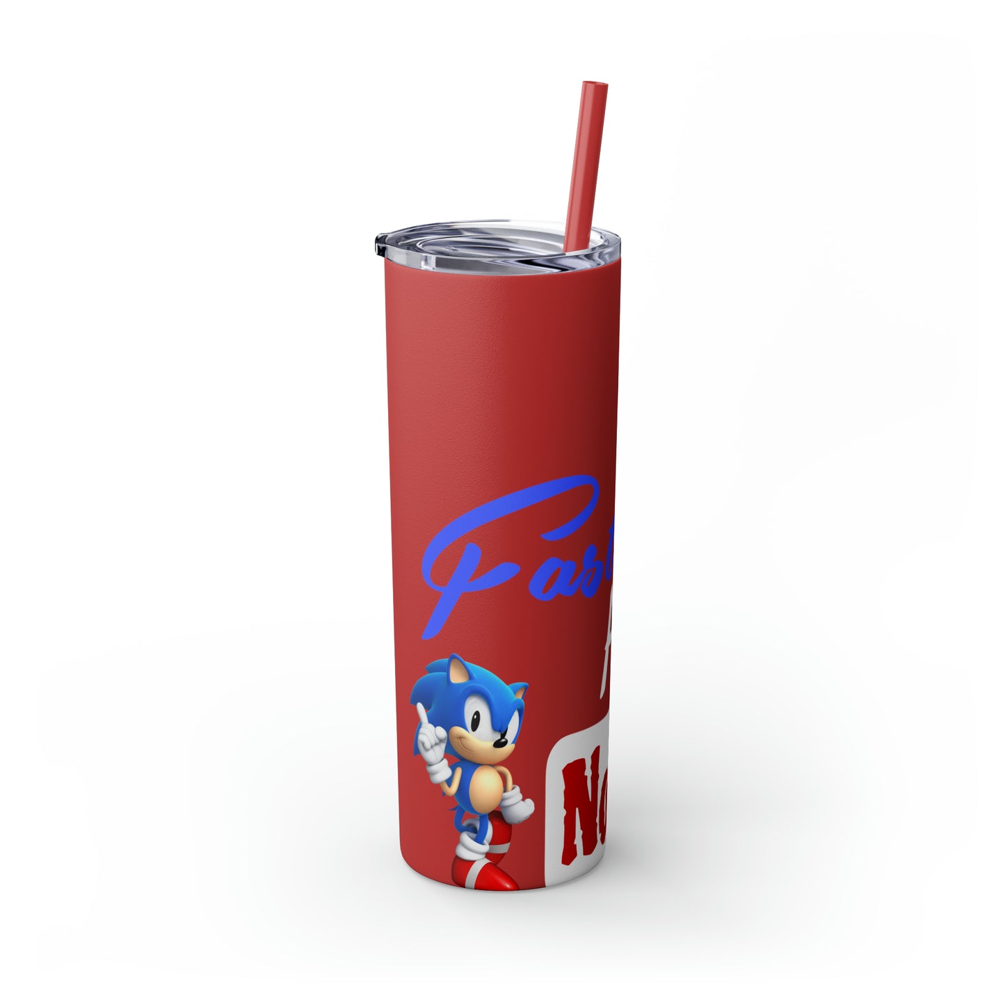 Skinny Tumbler with Straw, 20oz