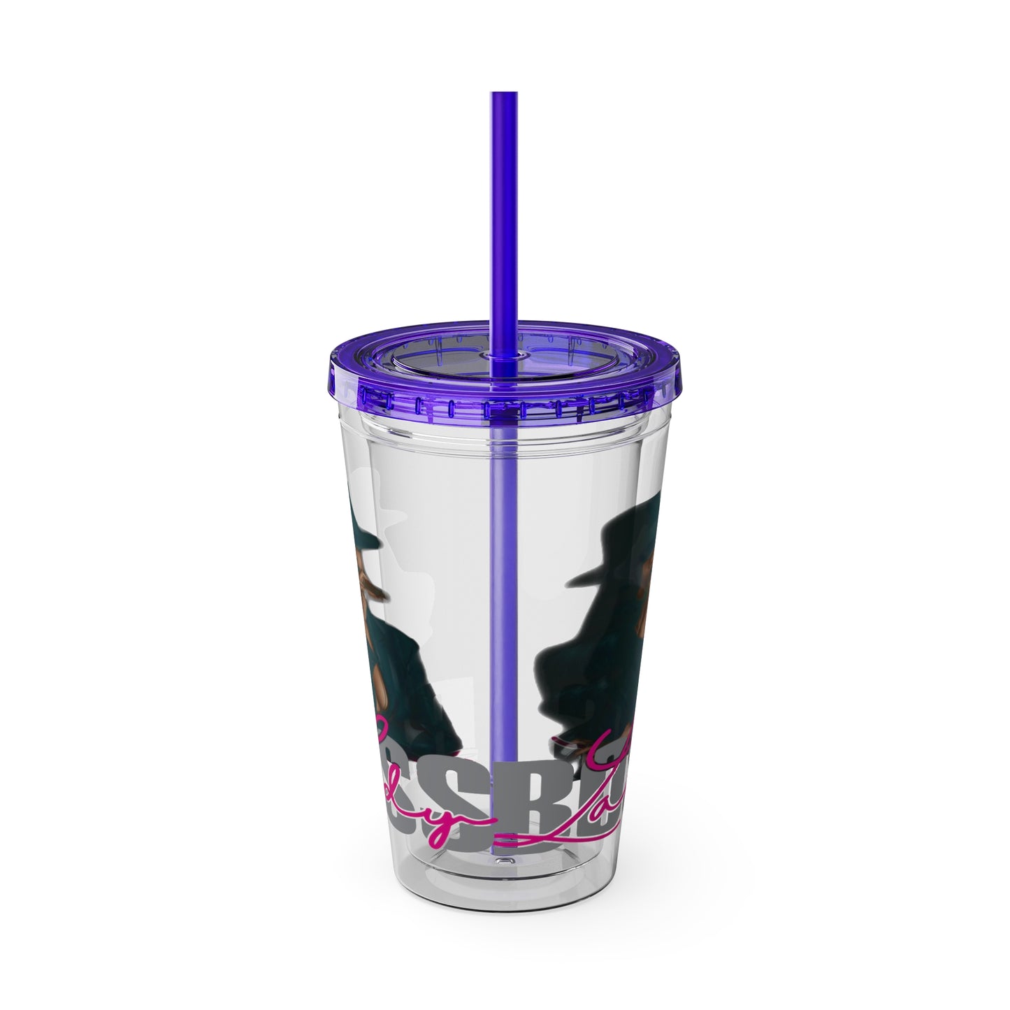 Sunsplash Tumbler with Straw, 16oz