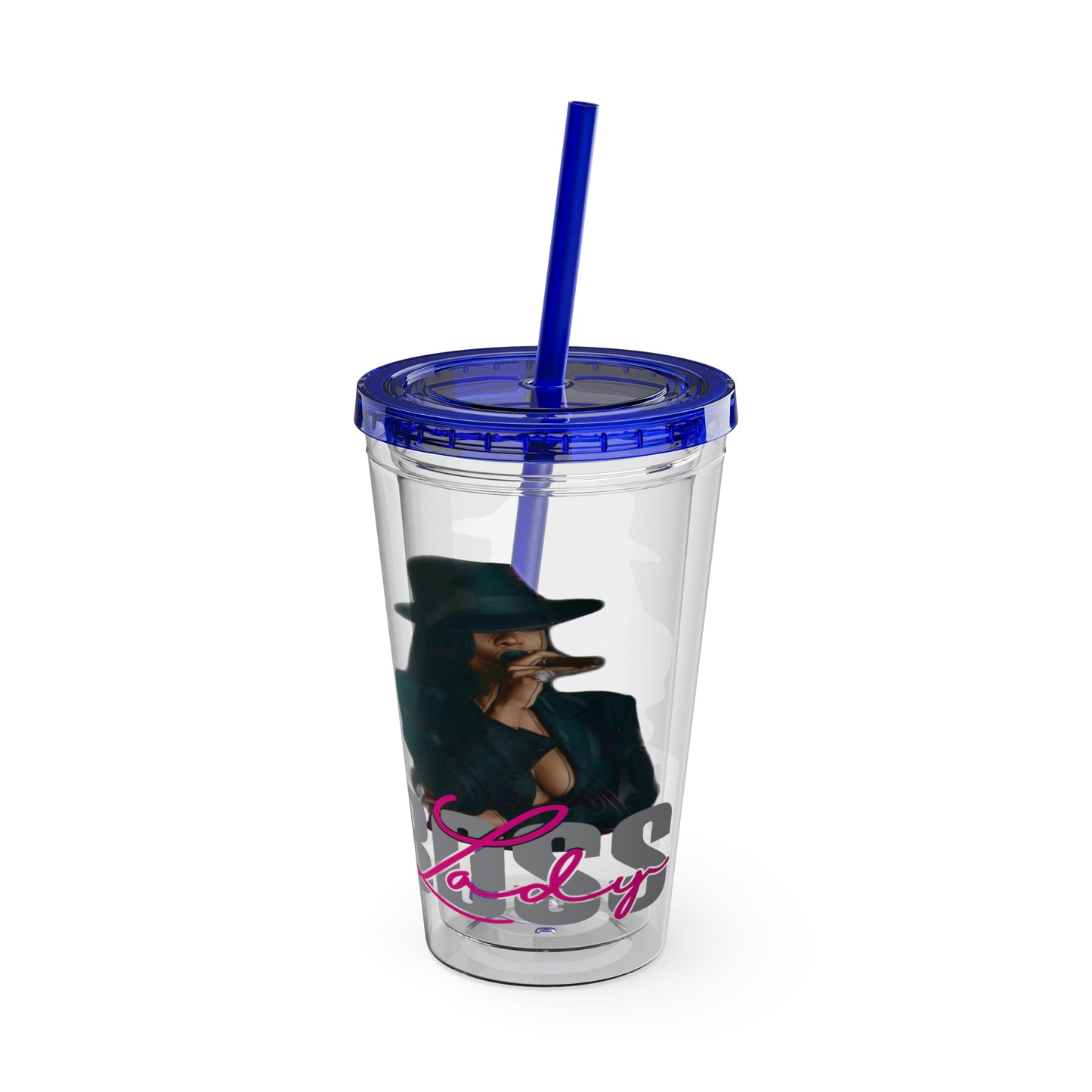 Sunsplash Tumbler with Straw, 16oz