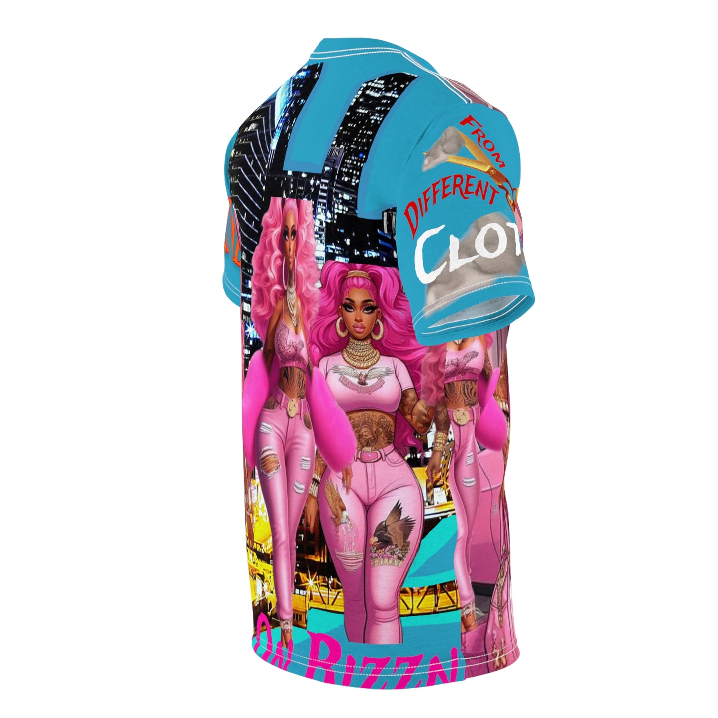 Unisex Cut & Sew Tee (AOP)