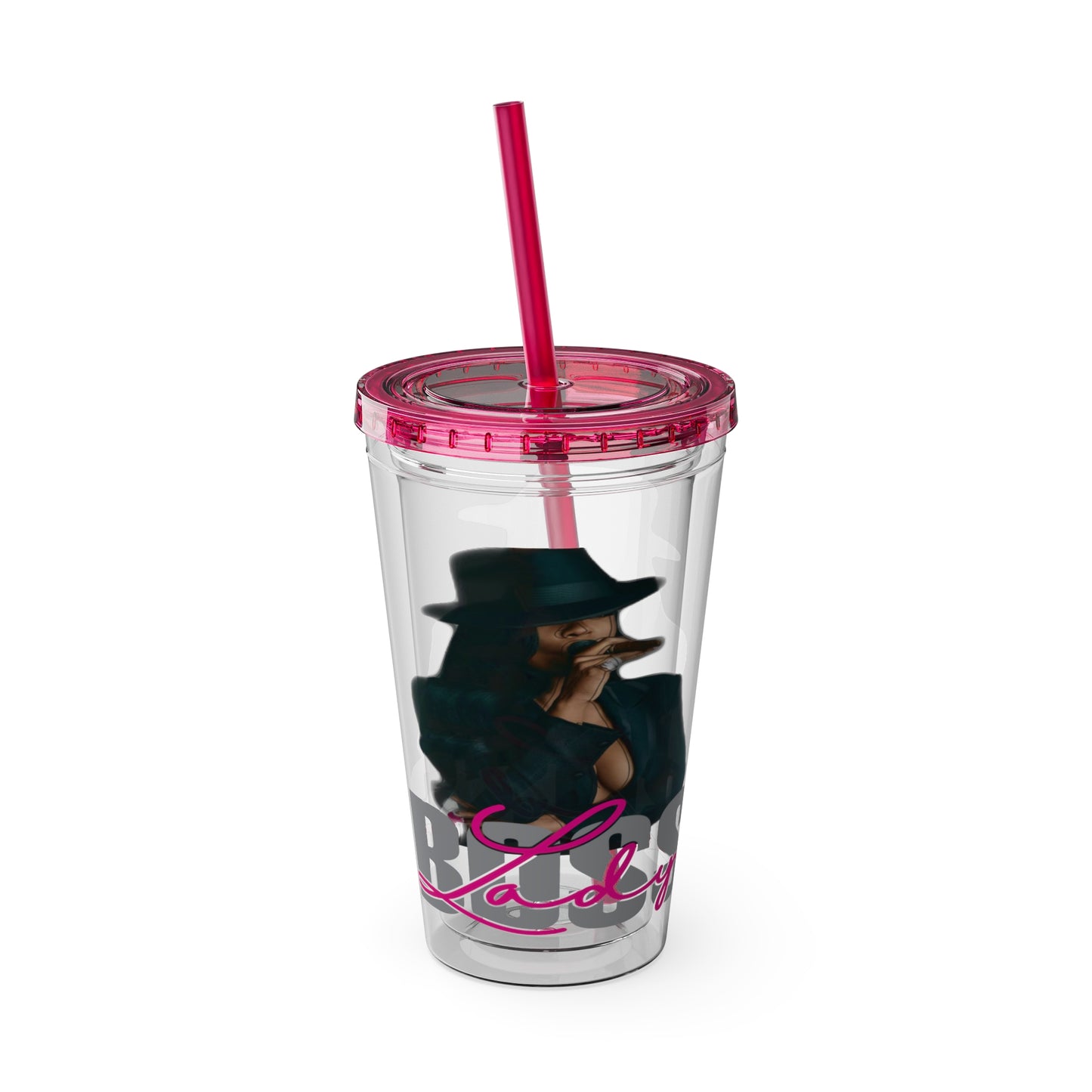 Sunsplash Tumbler with Straw, 16oz