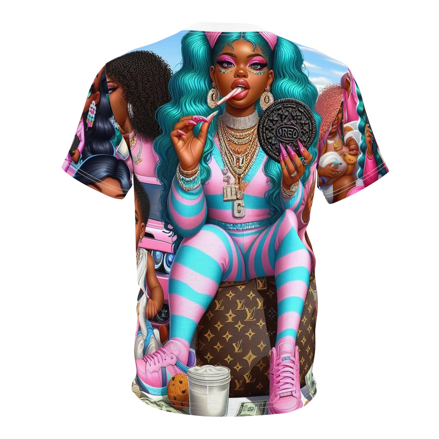 Unisex Cut & Sew Tee (AOP)