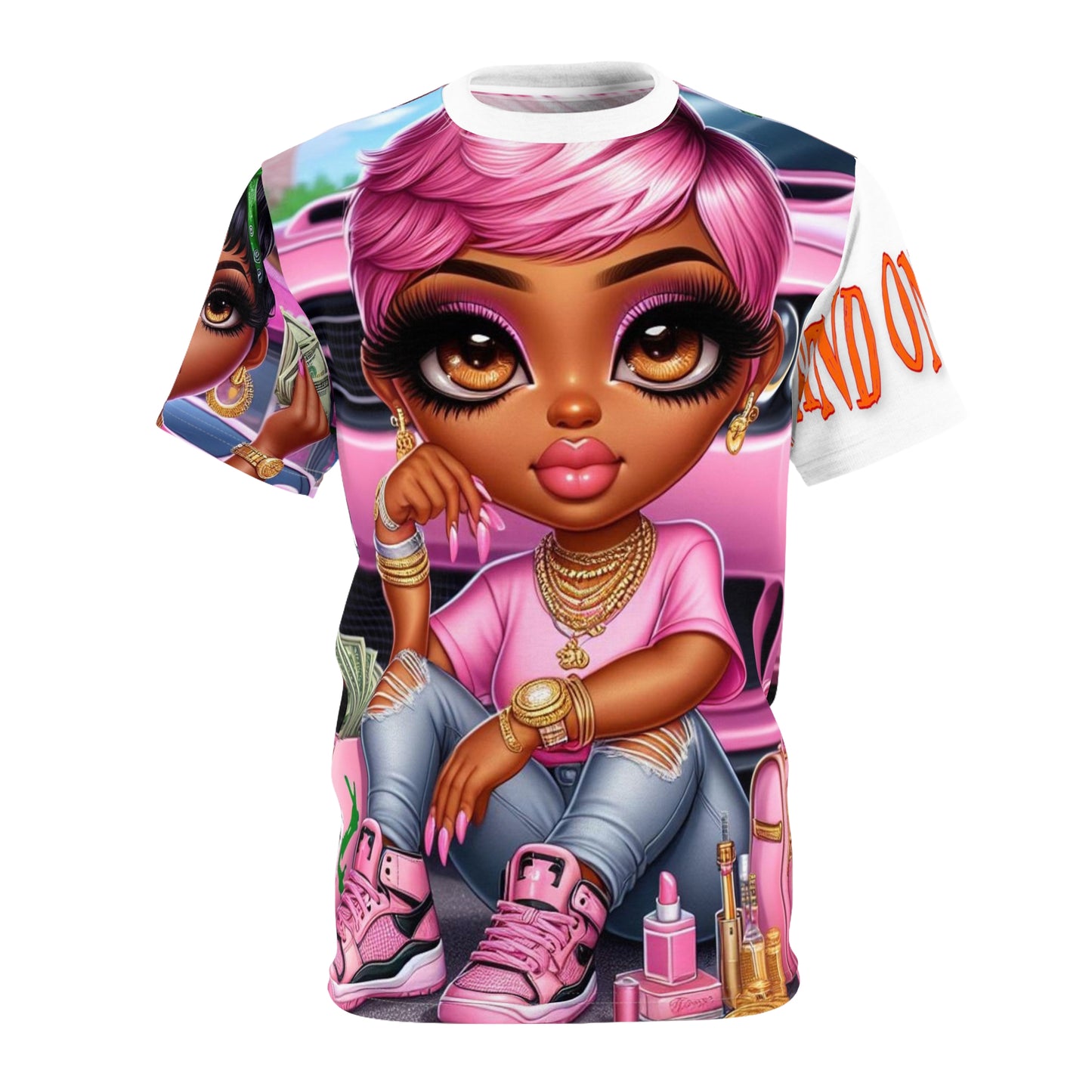 Unisex Cut & Sew Tee (AOP)