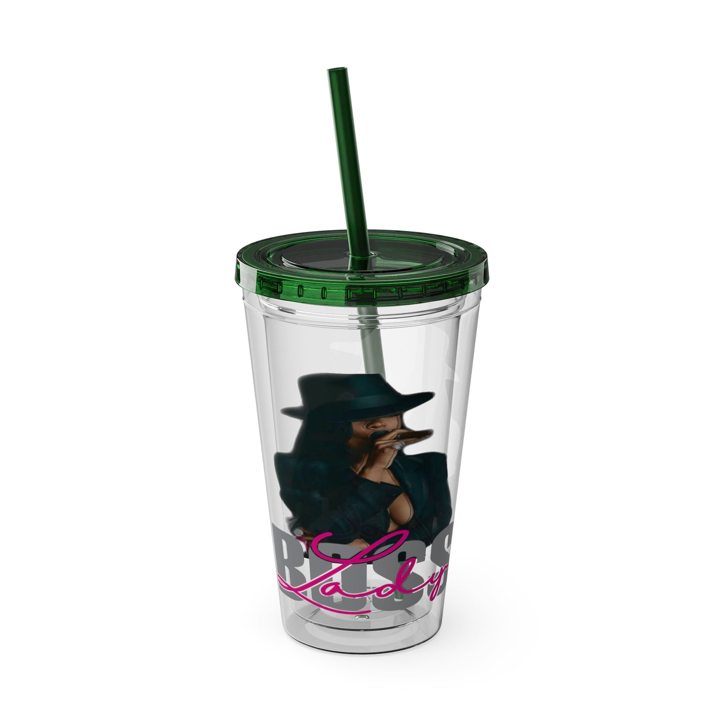 Sunsplash Tumbler with Straw, 16oz