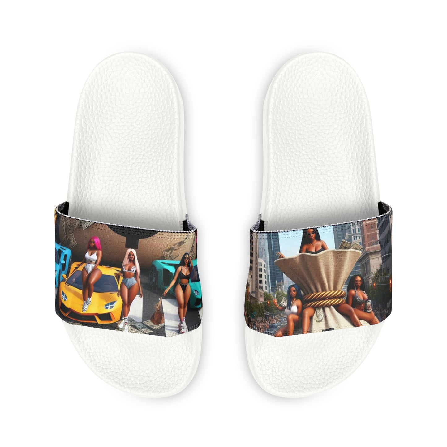 Women's PU Slide Sandals
