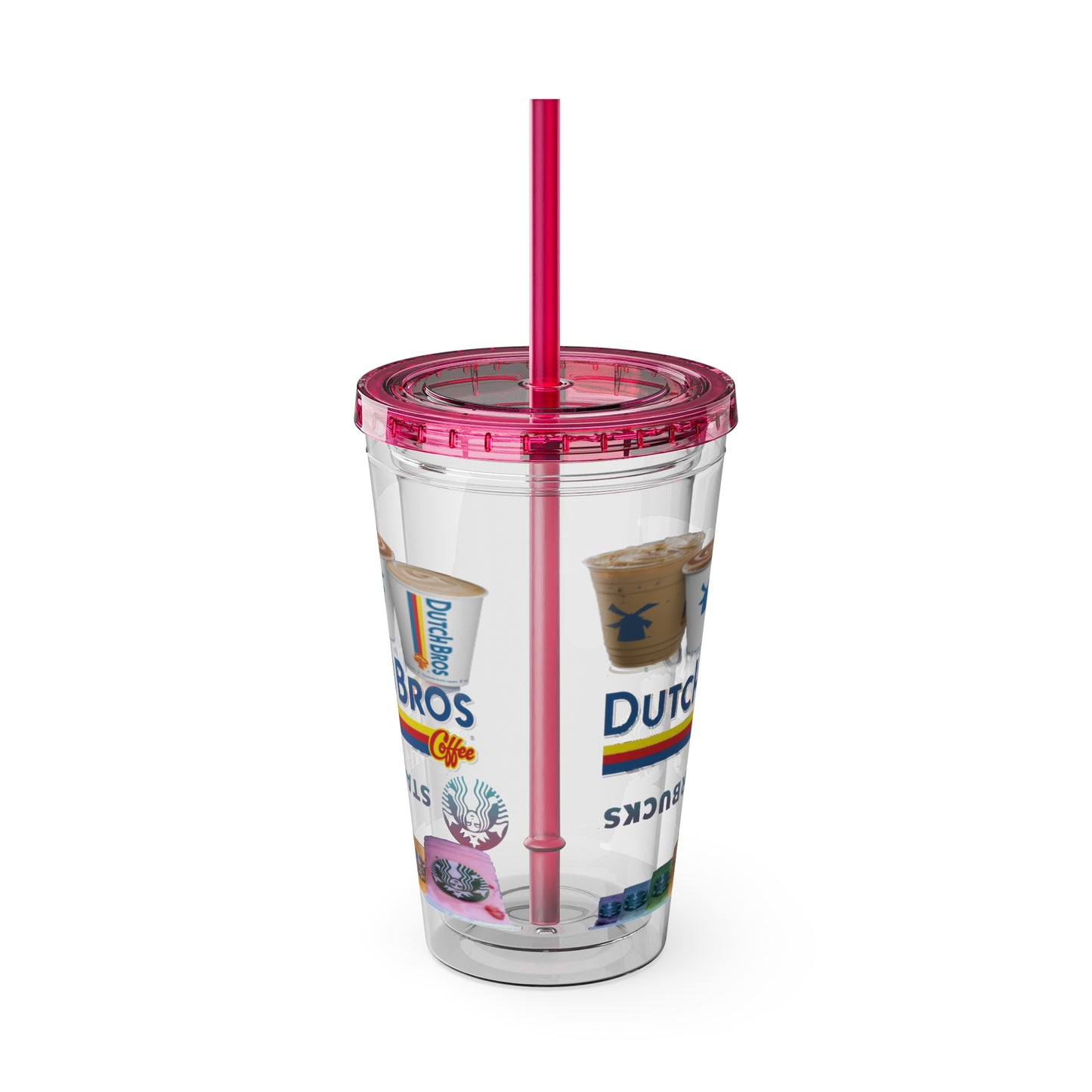 Sunsplash Tumbler with Straw, 16oz