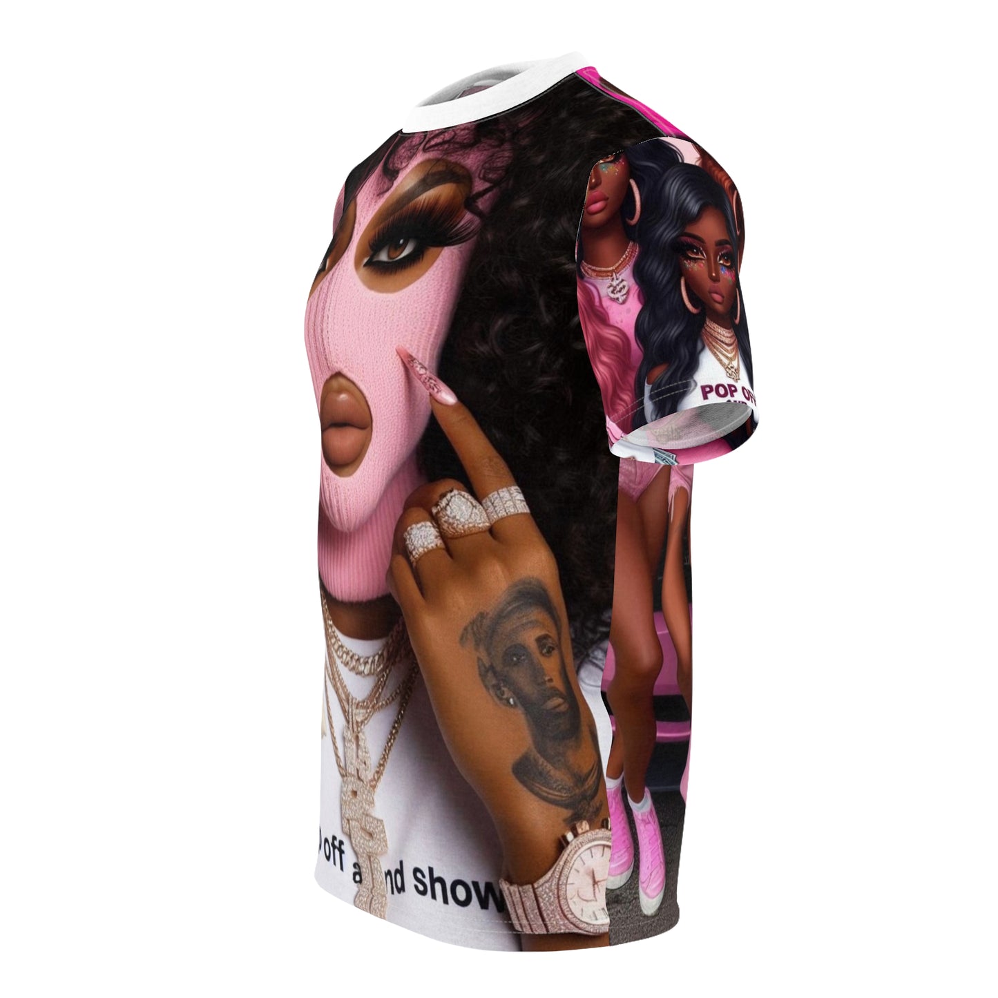 Unisex Cut & Sew Tee (AOP)