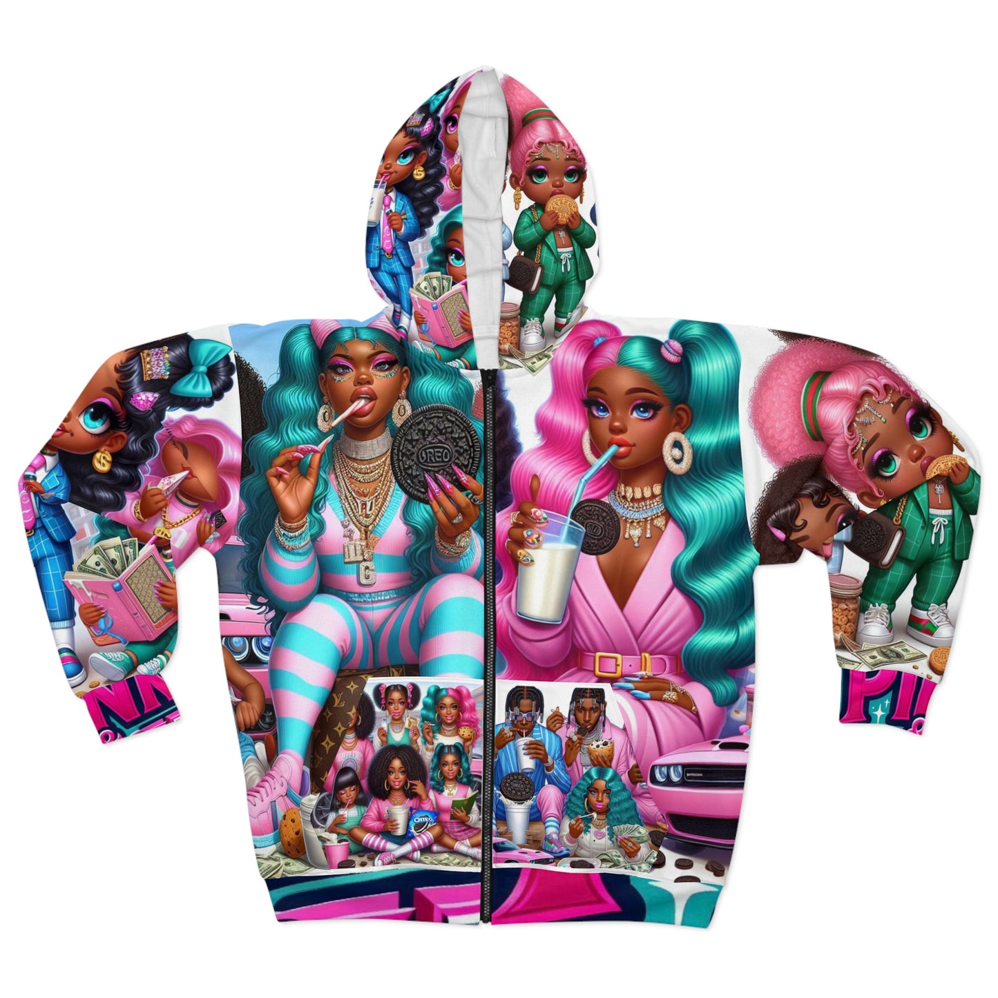 Unisex Zip Hoodie (AOP)