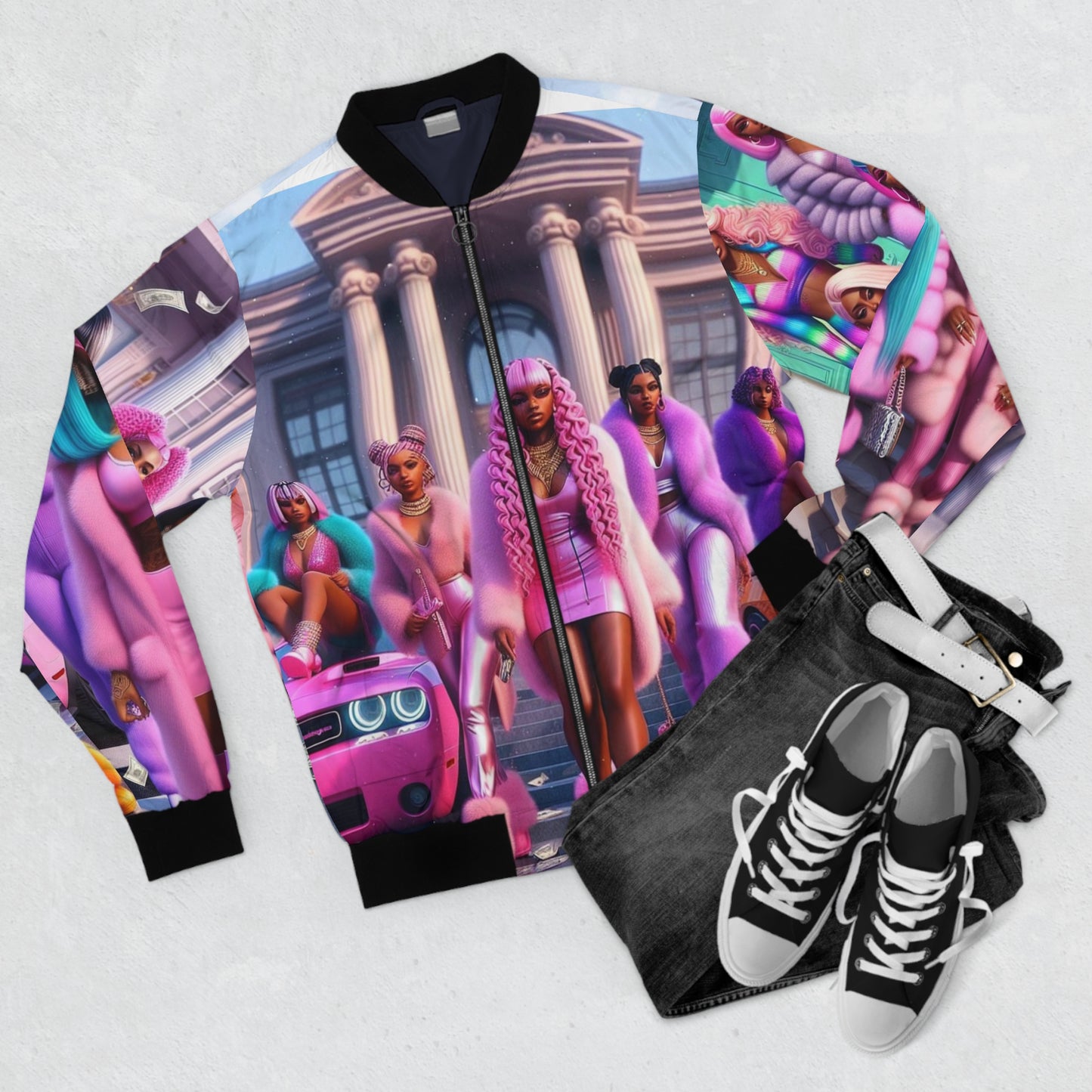 Men's Bomber Jacket (AOP)