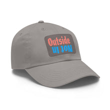 Load image into Gallery viewer, Dad Hat with Leather Patch (Rectangle)