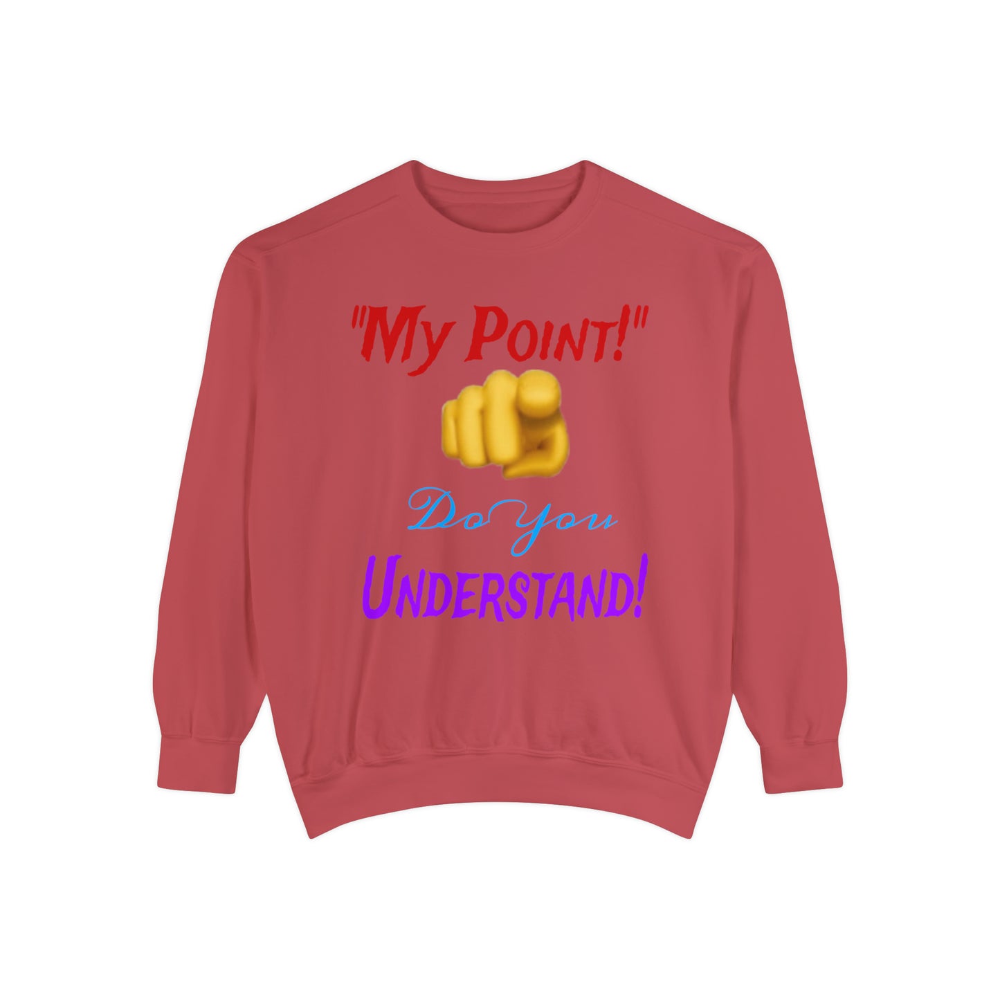 Unisex Garment-Dyed Sweatshirt