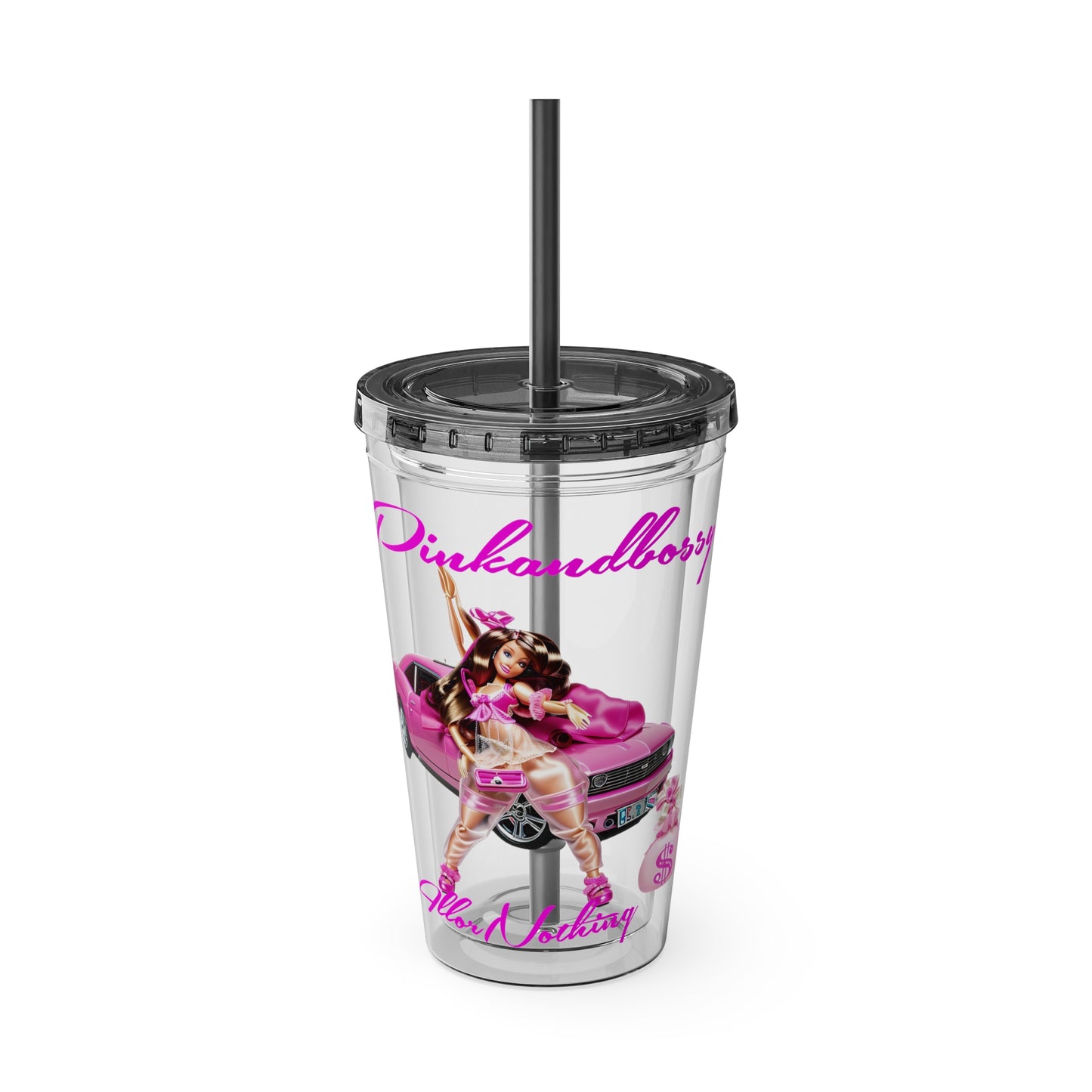 Sunsplash Tumbler with Straw, 16oz
