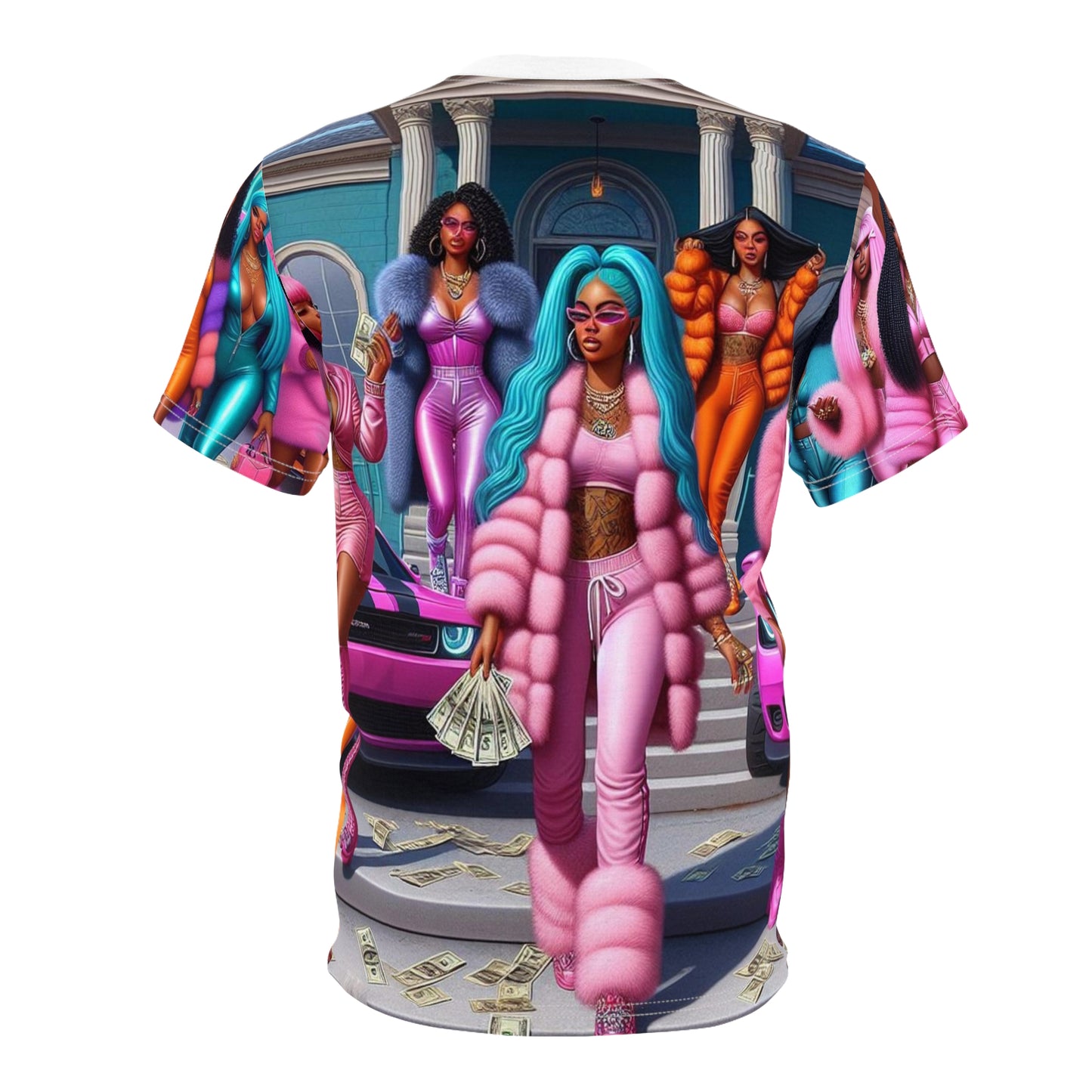 Unisex Cut & Sew Tee (AOP)