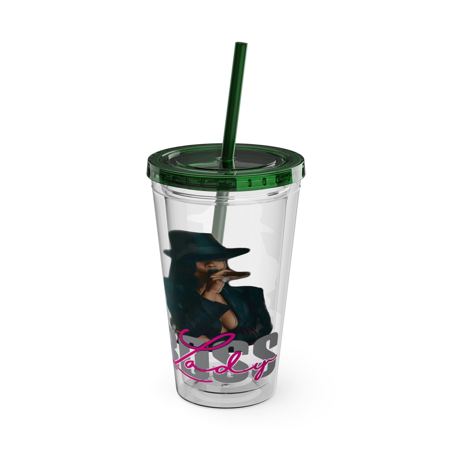 Sunsplash Tumbler with Straw, 16oz