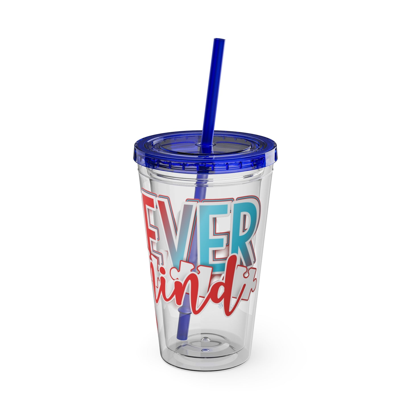 Sunsplash Tumbler with Straw, 16oz