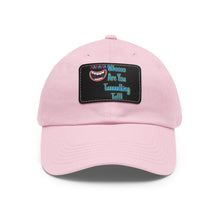 Load image into Gallery viewer, Dad Hat with Leather Patch (Rectangle)